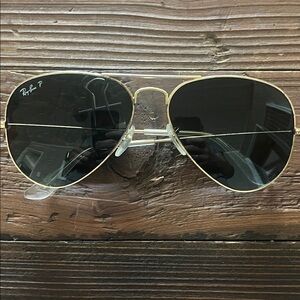 Ray-Ban Classic Gold Frame Sunglasses